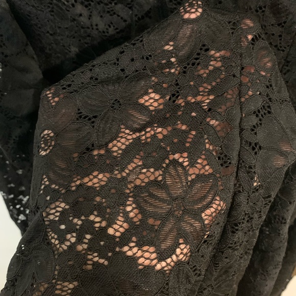 AVENUE 14/16 Black Lace Dress - Picture 3 of 4